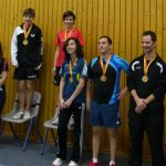 championnat AGTT podium châtelaine avec Frank et Rachel