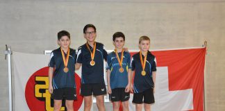 Championnat genevois U13 - 3 premières places pour CTT Châtelaine