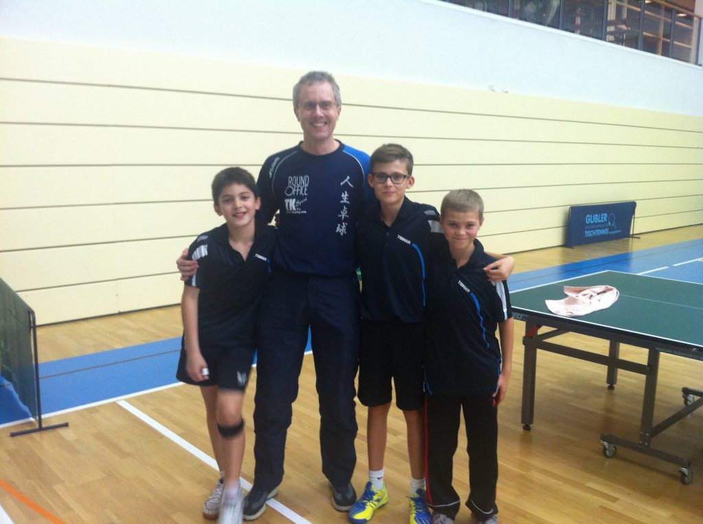 Double D1/D2 Miguel et Arnout 1ère place, Julien et Bastien 2ème place