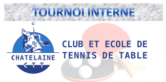 tennis de table châtelaine tournoi interne