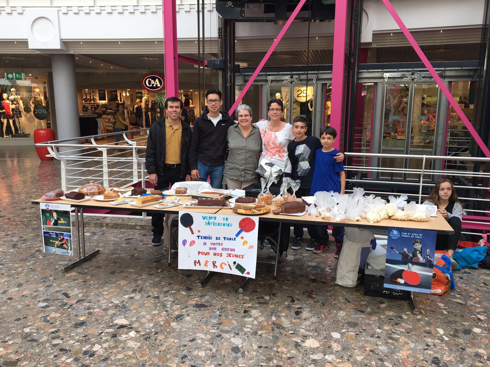 Vente de pâtisseries